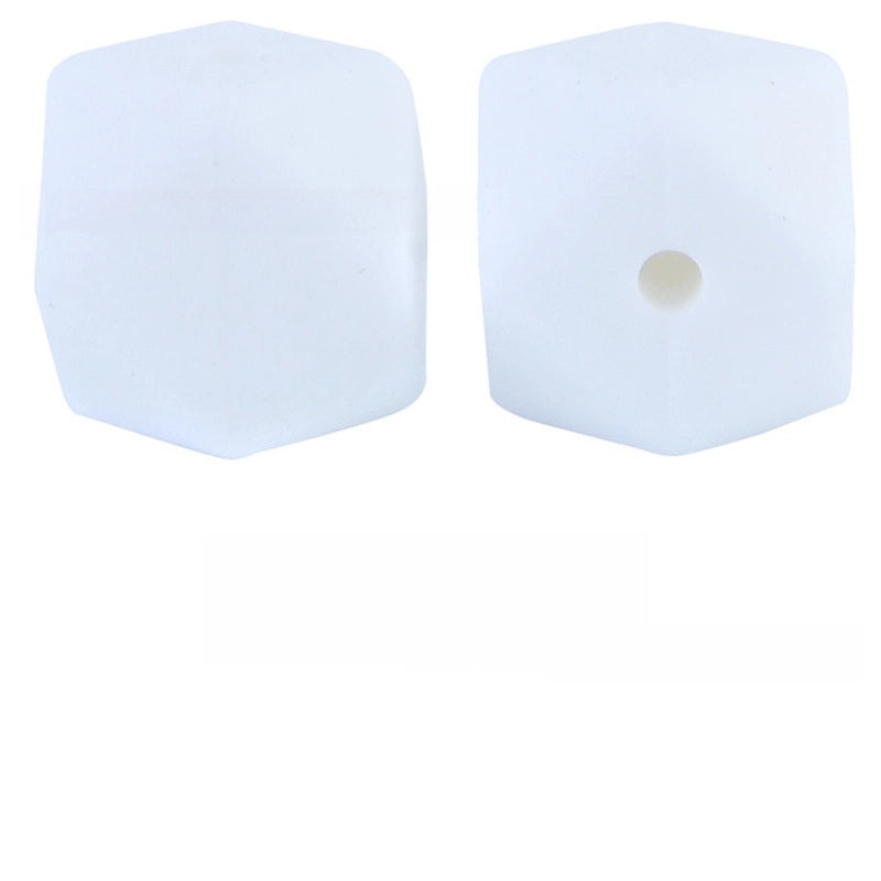 17mm Silicone Octagonal Beads for Pacifier Chains DIY Accessories | Baby & Mom Essentials