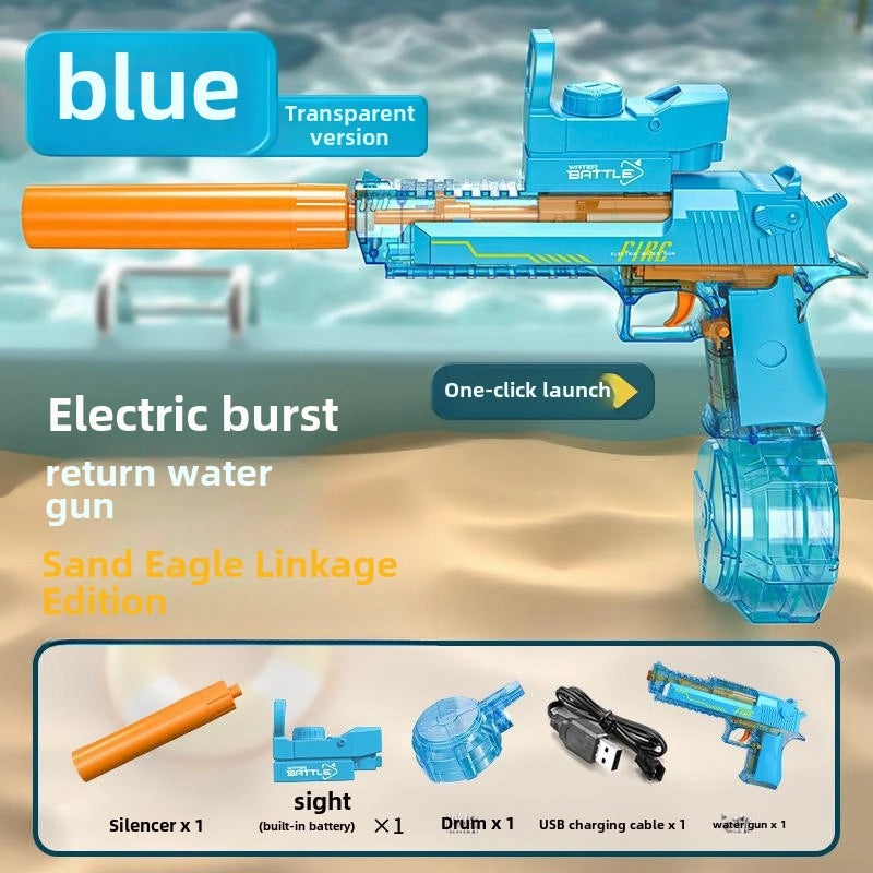 Desert Eagle Electric Water Gun for Kids | Outdoor Toys & Games