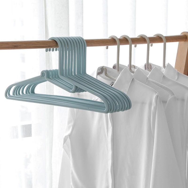 Japanese Style Non-slip Plastic Clothes Hanger for Adults, Household Drying Rack for Wet and Dry Clothes|Home & Living > Laundry & Organization