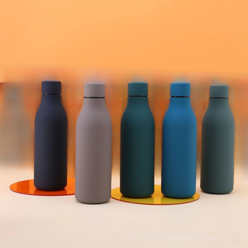 Stainless Steel Vacuum Coke Bottle Double Layer 304 Large Capacity Sports Water Cup|户外运动水杯