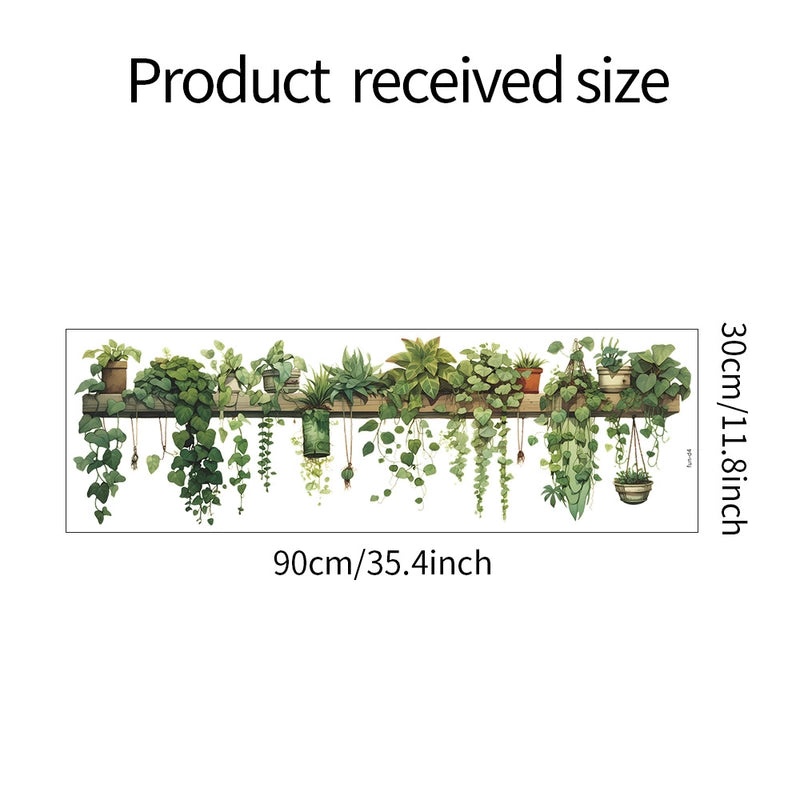 Cute Leaf Pattern PVC Wall Sticker for Home Decor|Wall Decals & Stickers