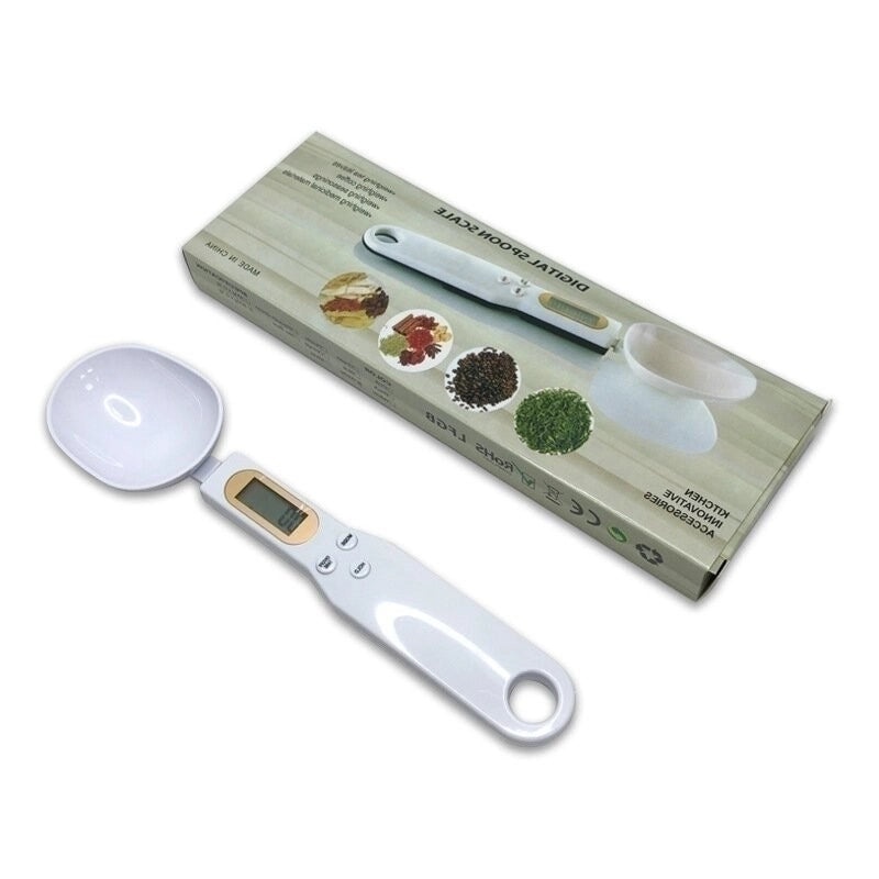 Minimalist Solid Color Plastic Spoon Scale|Kitchen Tools & Gadgets