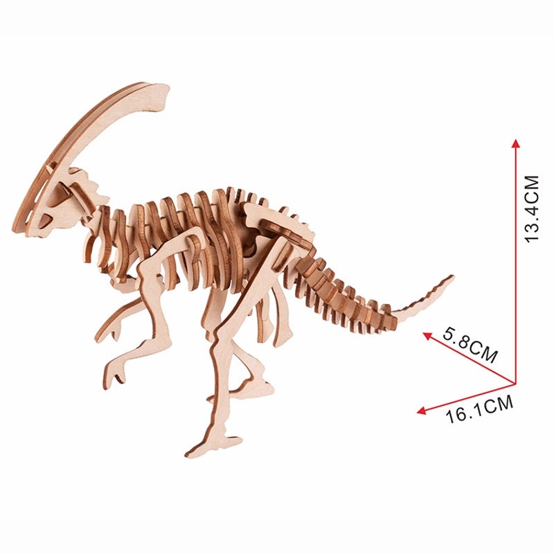 Cute Cartoon Animal DIY Wooden Building Blocks Puzzle Toy for Kids | Children's Educational Toys