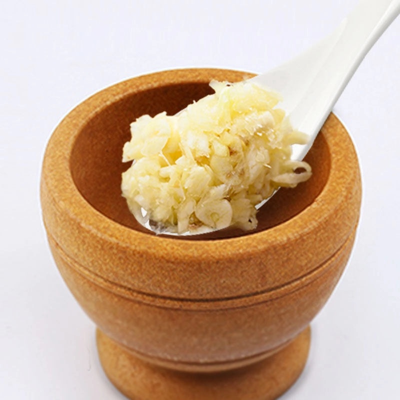 Minimalist Single Color PP Garlic Crusher Tool | Kitchen Gadgets