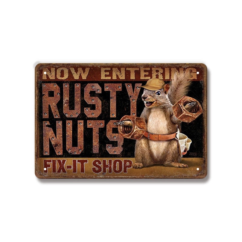 10 Retro Letter Flame Cattle Iron Wall Art Ornaments Set|Home Decor Wall Art