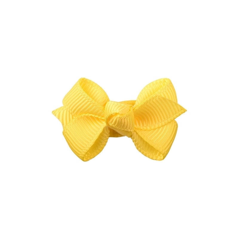 Classic Solid Color Baby Bow Hair Clips Set|Baby Accessories