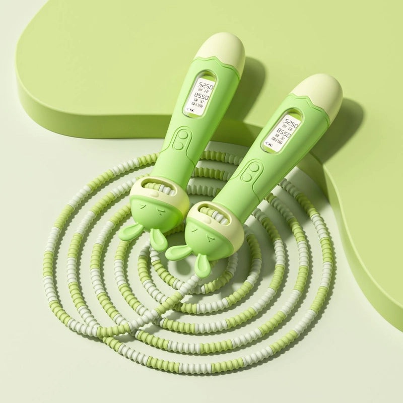 Kids Adjustable Bamboo Bead Jump Rope Cartoon Design for Kindergarten and Primary School Sports|Children's Sports Equipment