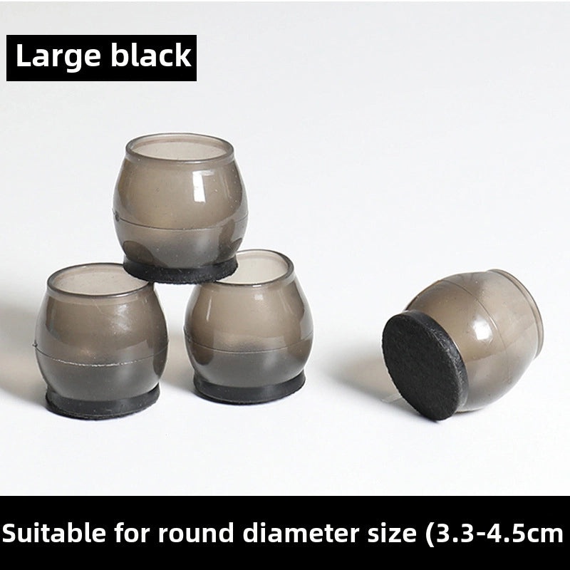 Silent Chair Leg Protective Covers Thickened Table Foot Pads for Chairs and Stools | Home & Living Accessories