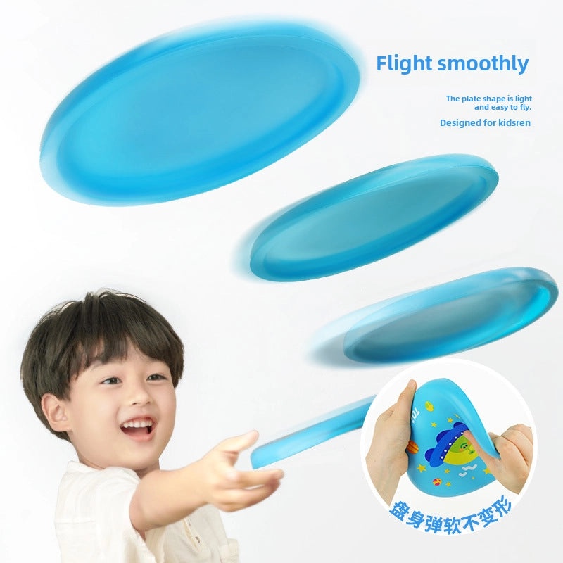 TOI Tuyi Kids Soft Flying Saucer Toy Outdoor Cartoon Park Parent-Child Fitness Sports|儿童户外玩具