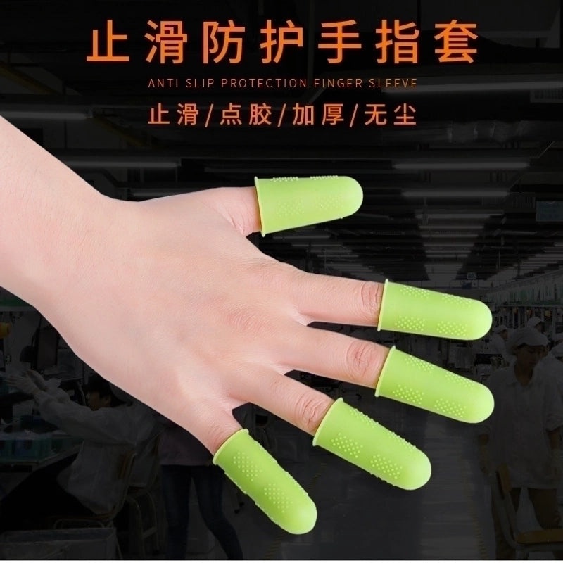 Silicone Finger Sleeve for Injury Protection and Cut Prevention | Protective Gear