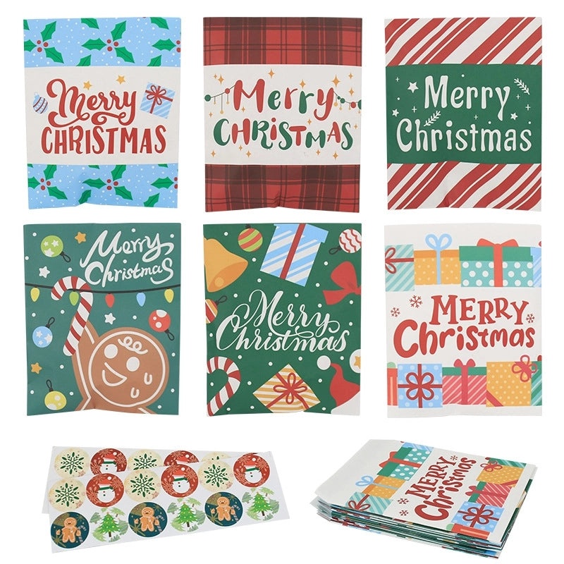 Christmas Holiday Letter Candy Gift Bag for Party Treats|Party Supplies & Gift Bags