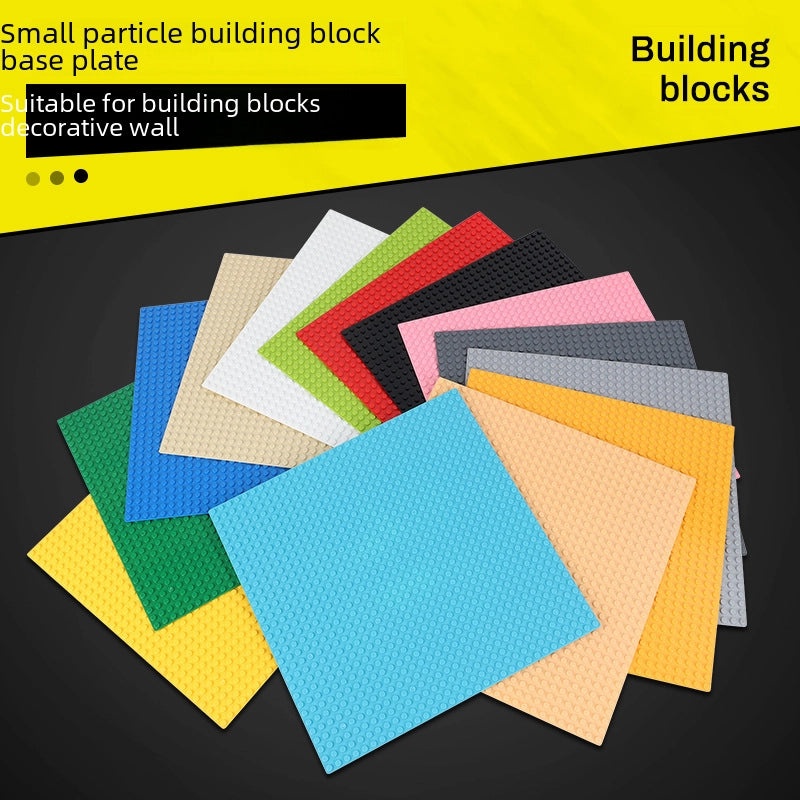 Small 32x32 Base Plate Compatible with High Wall Building Blocks for Children Kindergarten | Building Blocks Accessories