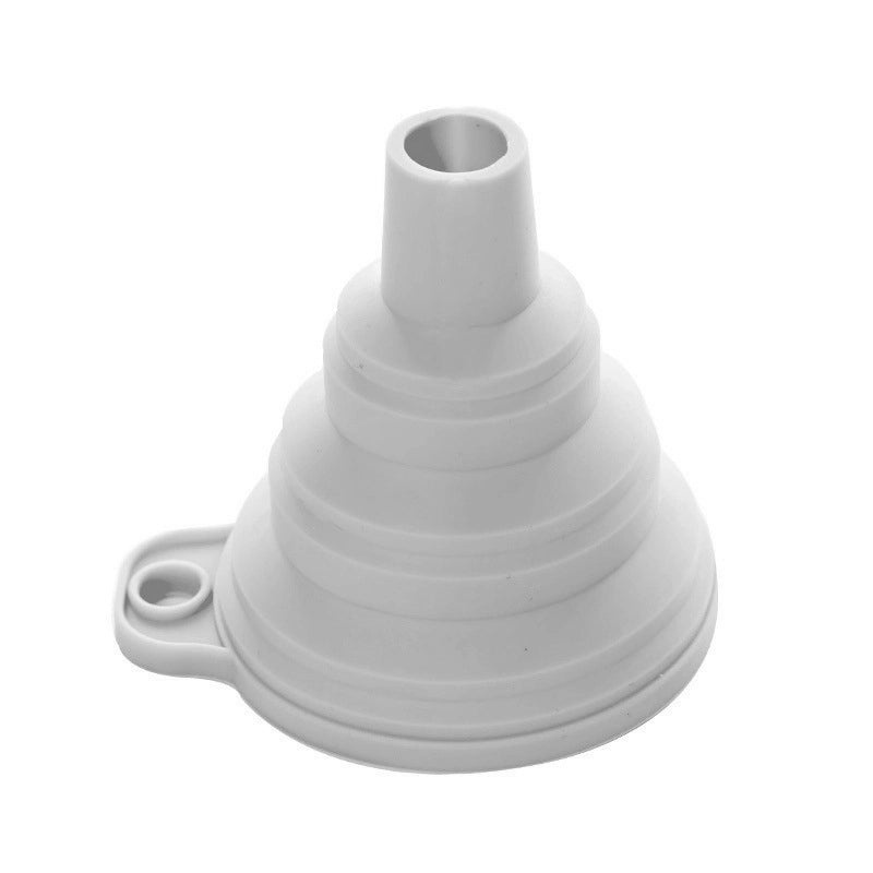 Minimalist Single Solid Color Plastic Funnel|Kitchen Tools