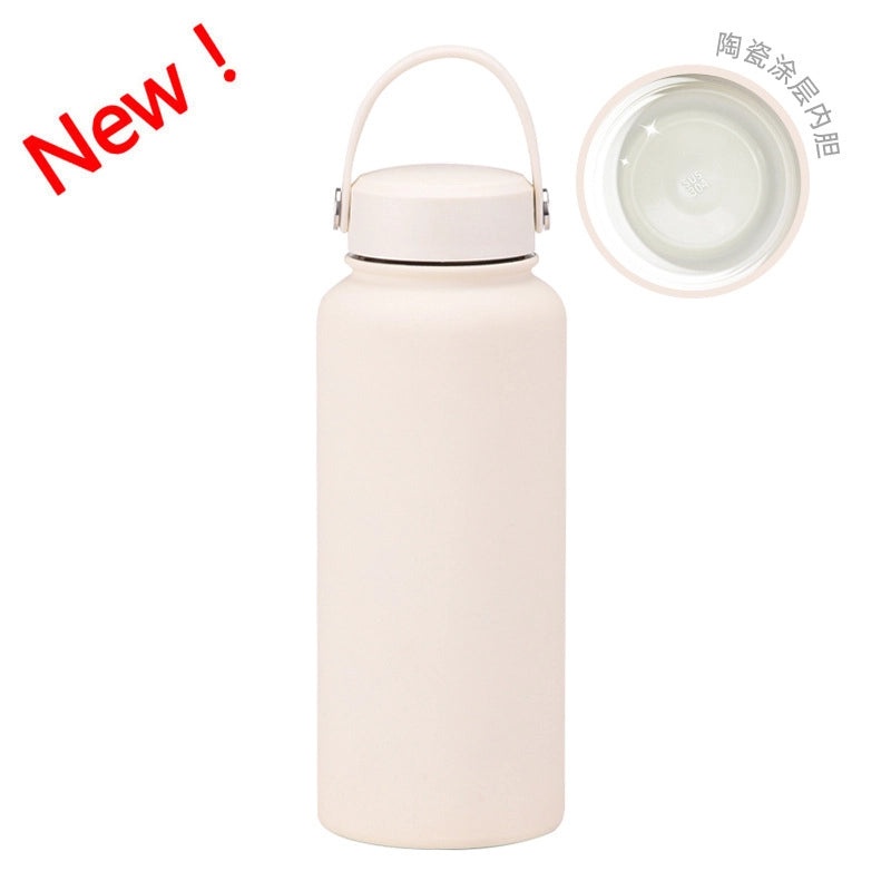 Stylish Solid Color Stainless Steel Vacuum Flask 1pc|Home & Kitchen Accessories
