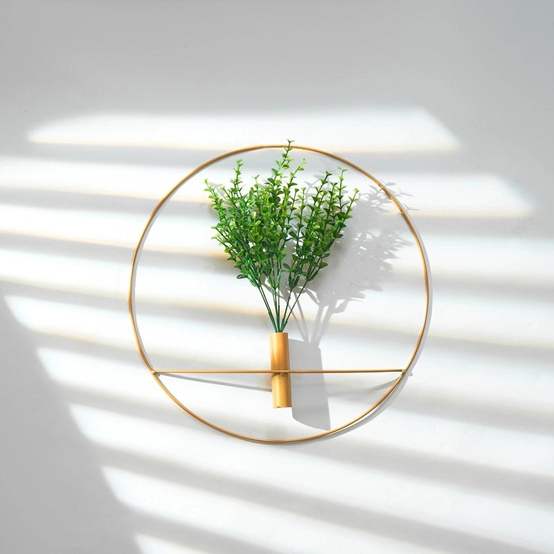 Elegant Solid Color Iron Wall Decor | Home Decor