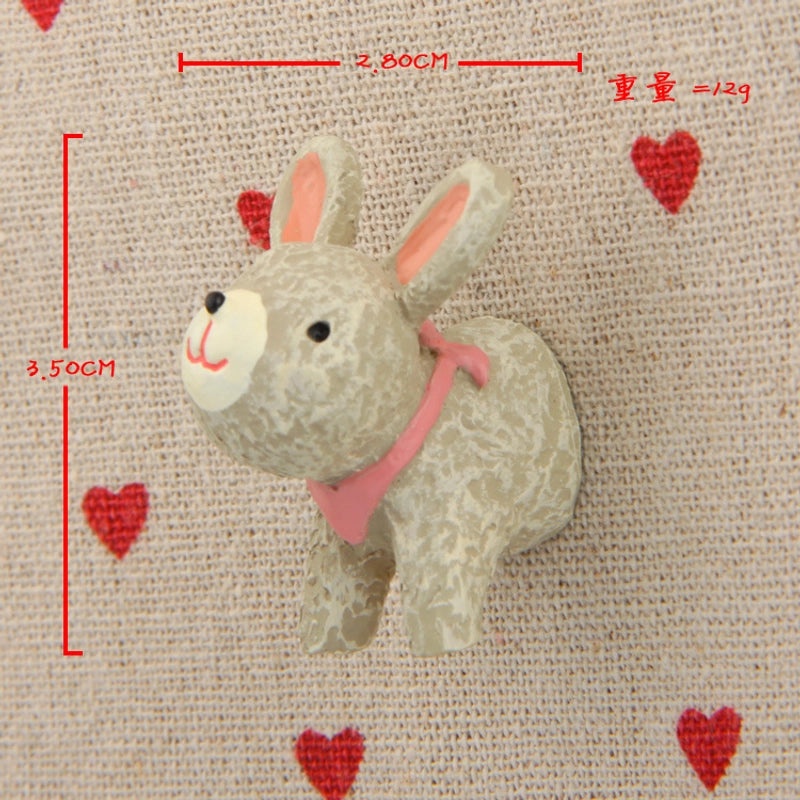 Cute Cartoon Animal Resin Figure | Decorative Accessories