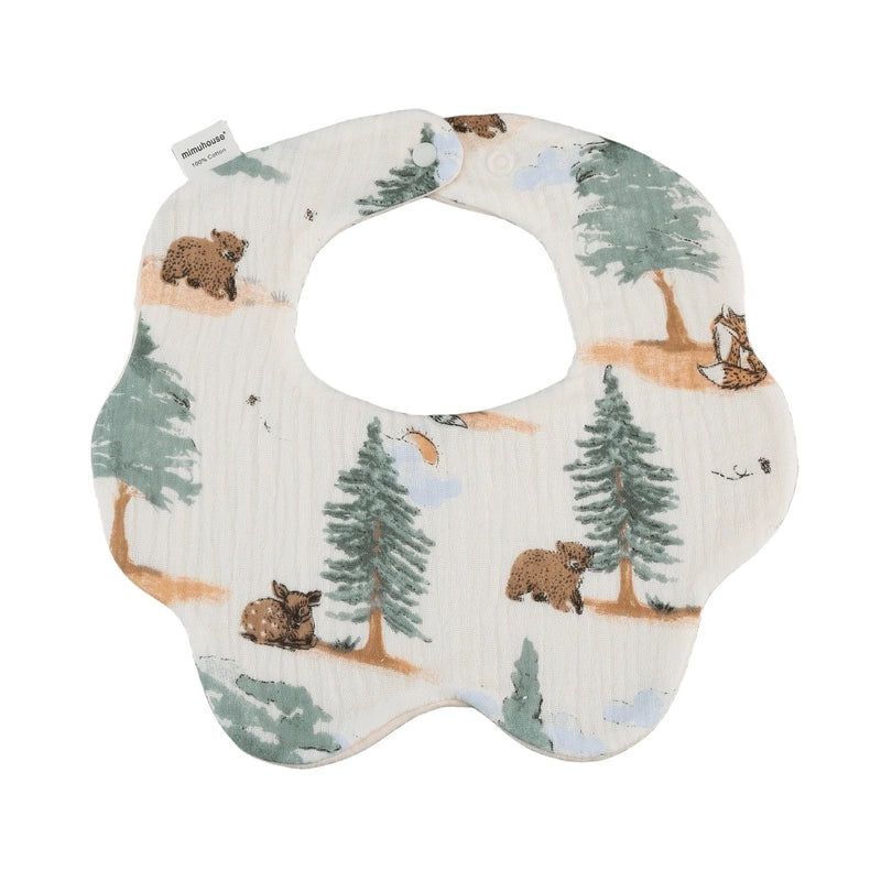 Adorable Animal Cherry Blossom Cotton Baby Burp Cloths Soft Infant Accessories|Baby Essentials