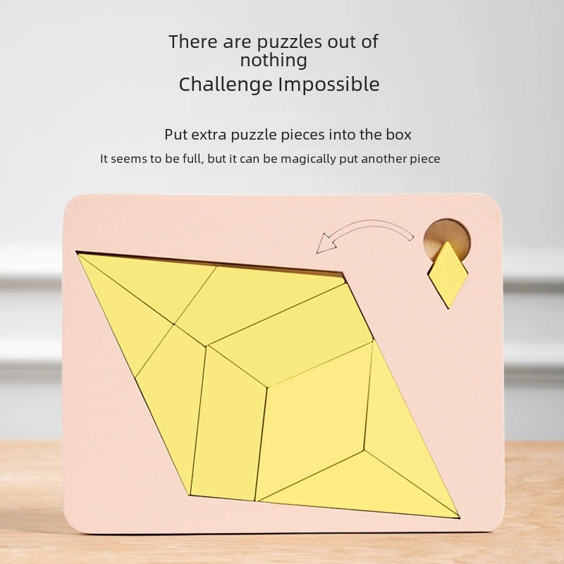 Wooden Jigsaw Puzzle for Kids & Adults | Brain-Training Decompression Challenge | Educational Toy with Many Pieces | Puzzle Games