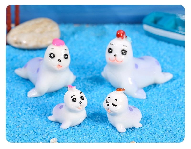 Marine Style Starfish and Ship Resin Ornaments for Home Decor|Home Decor & Accessories