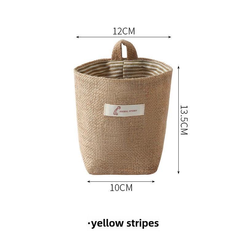 Dormitory Hanging Linen Storage Bag for Bedside Mobile Phone and Door Back | Home Storage Organizers