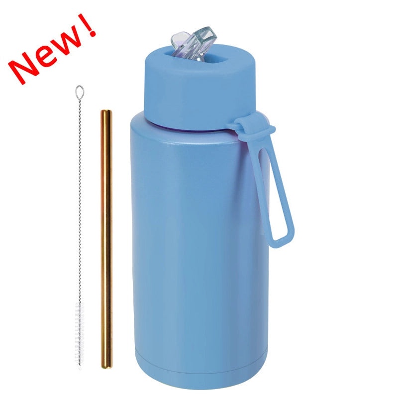 Insulated Stainless Steel Thermos Mug in Solid Colors for Everyday Use|Drinkware & Thermoses