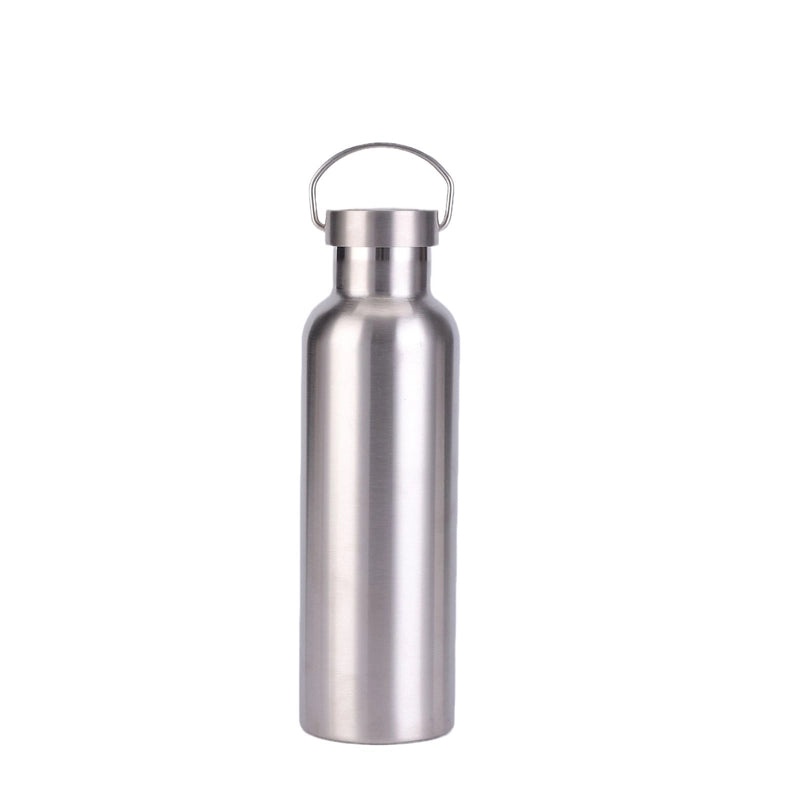 Double-Layer Vacuum Insulated Large Capacity Stainless Steel Thermal Travel Kettle Portable Wide Mouth Sports Water Bottle|Travel Accessories