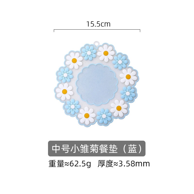 Rustic Floral PVC Placemat for Dining Table|Home & Kitchen Tableware