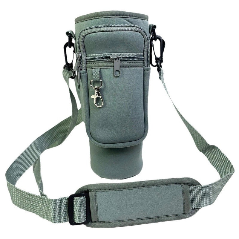 40oz Ice Cream Cup Neoprene Bottle Cover with Adjustable Shoulder Strap Crossbody Phone Bag Protective Cover|Accessories & Bags
