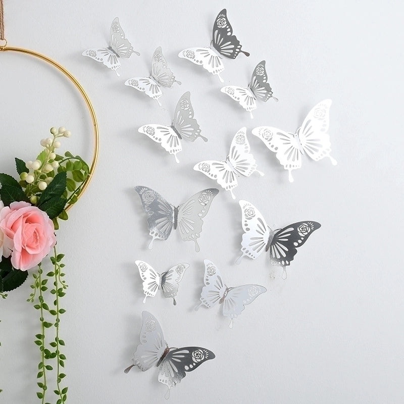 Charming Butterfly Paper Wall Decals for Home Decor|Wall Stickers