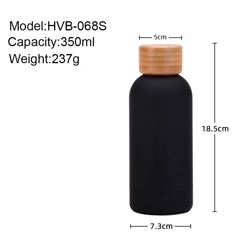 Stainless Steel Water Bottle Single Piece Casual Solid Color | Drinkware & Hydration