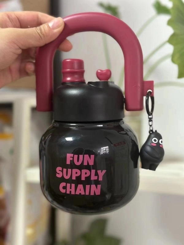 Adorable Alphabet PC Thermos Water Bottle Single Piece|Drinkware & Hydration