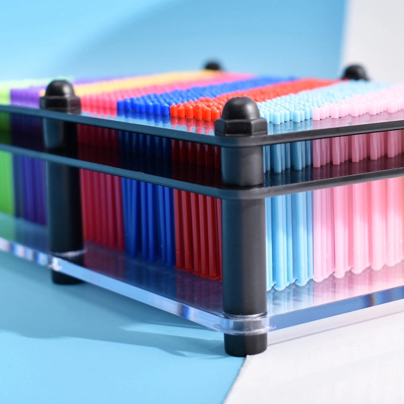 3D Rainbow Handprint Clone Toy for Kids Decompression Needle Painting | Creative Toys & Crafts