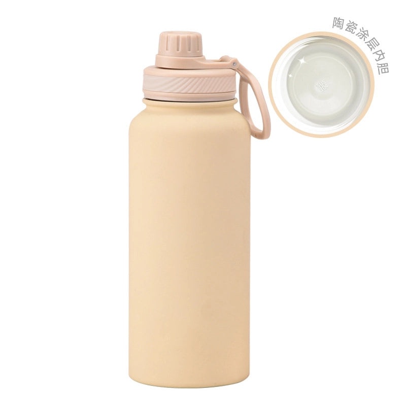 Stylish Solid Color Stainless Steel Vacuum Flask 1pc|Home & Kitchen Accessories