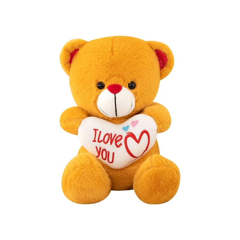 Cute Cartoon Love Bear Plush Doll Soft Rag Toy for Kids Gift|Toys & Games