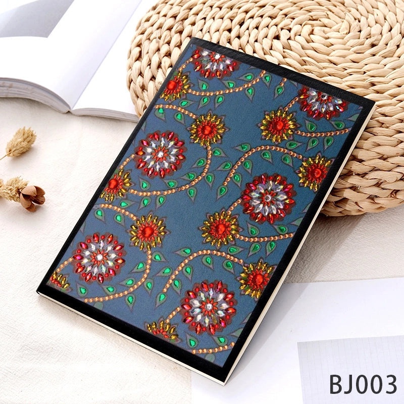 Retro Floral Butterfly PU Leather Stickers for Crafts and Decor|Craft Supplies & Stickers