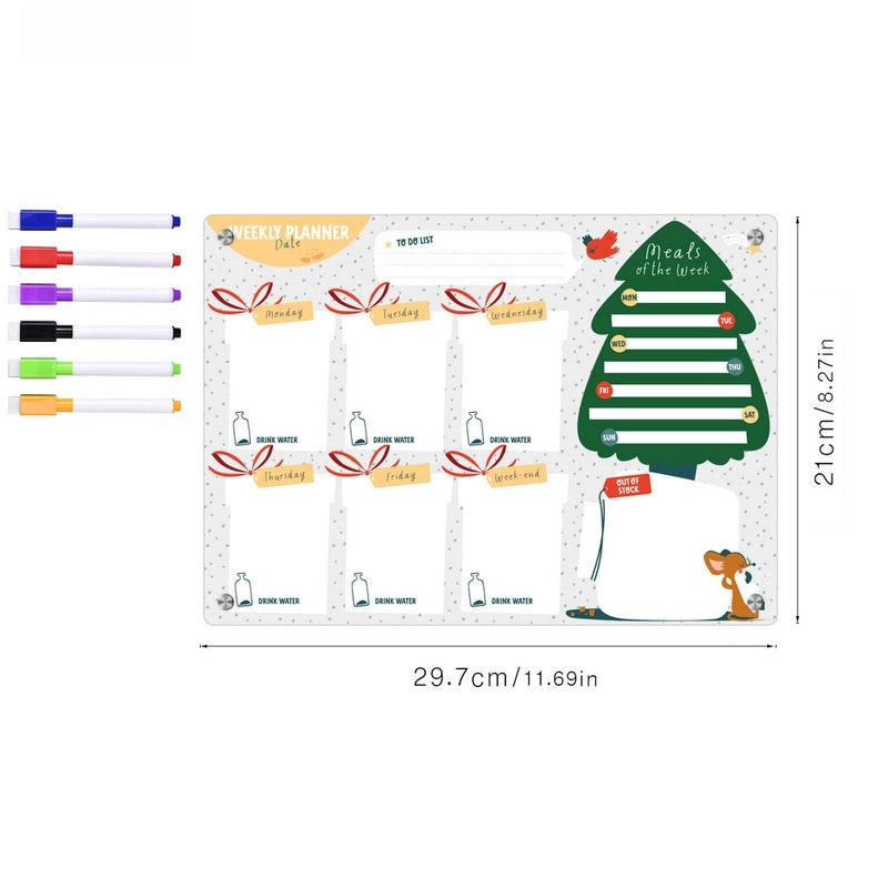 Minimalist Transparent Colored Resin Refrigerator Magnet | Home Decor