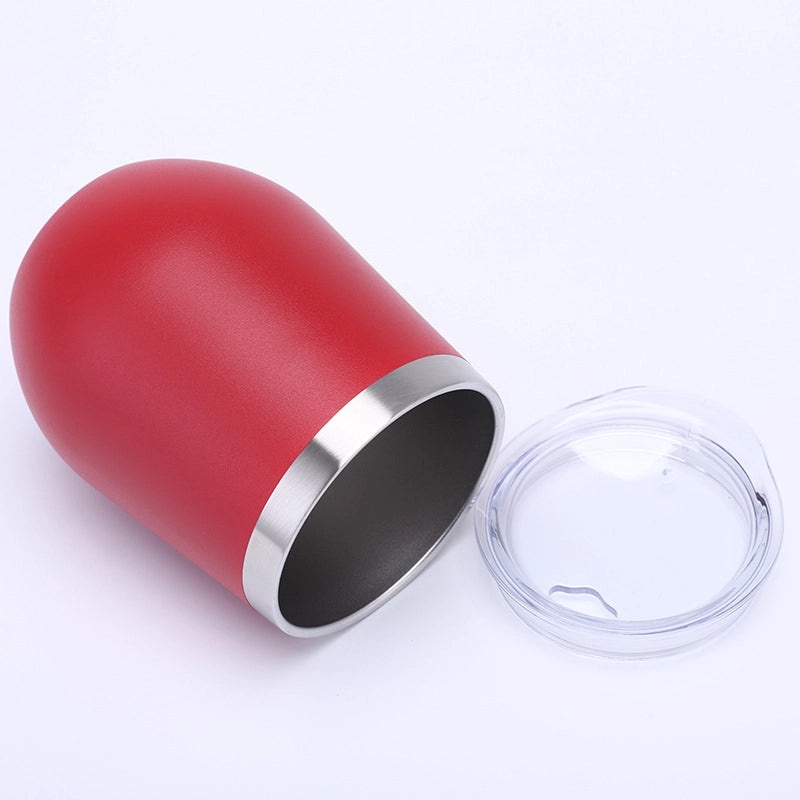 Creative Stainless Steel U-Cup Vacuum Water Bottle Portable Cute Eggshell Design|Drinkware & Water Bottles