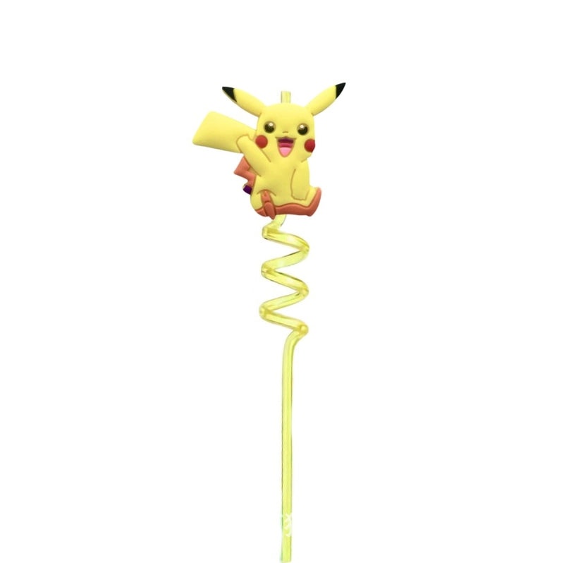 Pokémon Themed Creative Personality Party Decorative Straw|Party Supplies