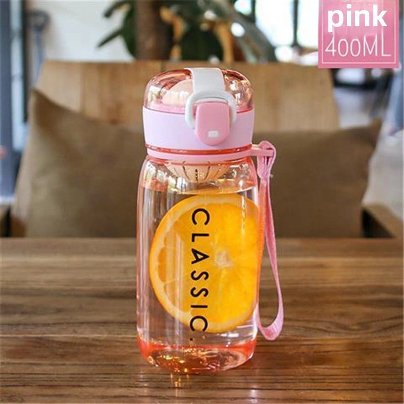 High-Capacity Plastic Sports Water Bottle with Bounce Lid | Sports & Outdoor Accessories