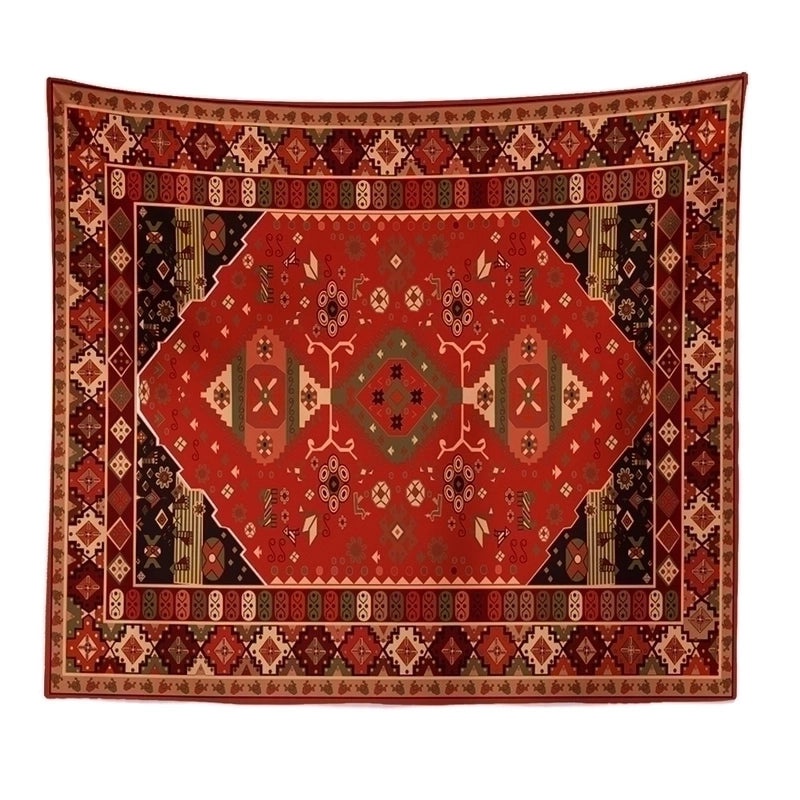 Ethnic Geometric Argyle Pattern Polyester Wall Hanging Tapestry|Home Decor