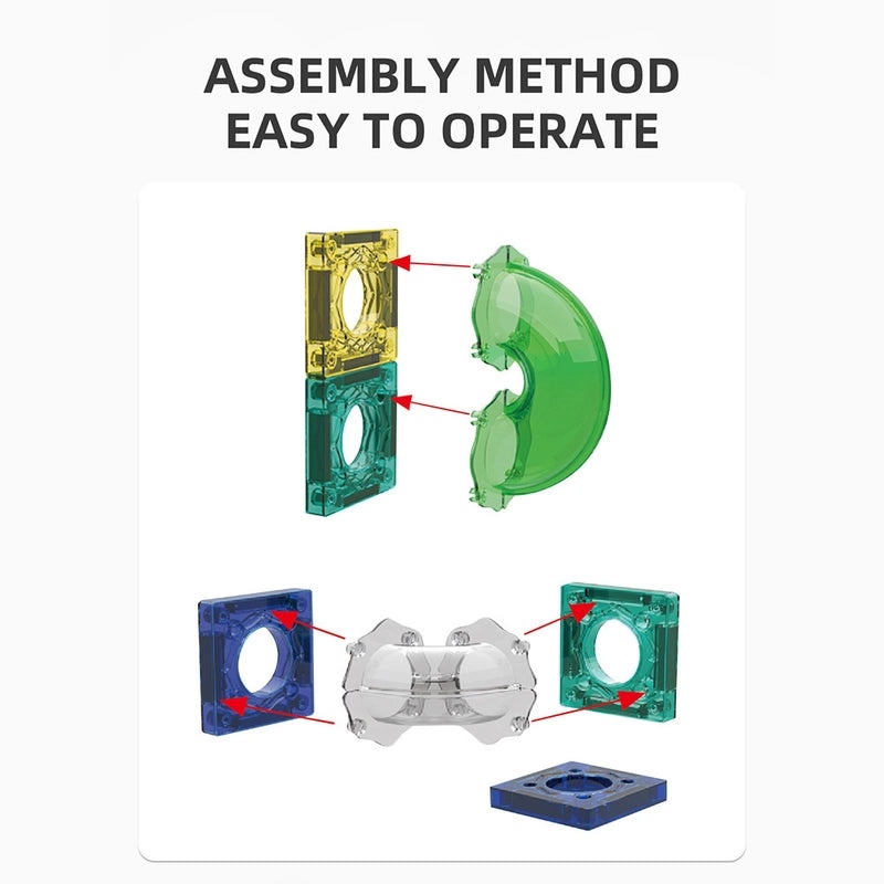 Colorful Plastic Puzzle Toys for Kids Ages 7-16 | Kids Educational Toys & Games