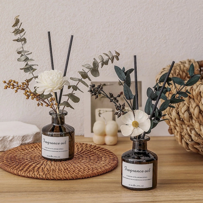 Minimalist Classic Color Block Glass Diffuser for Home Fragrance | Home Fragrance