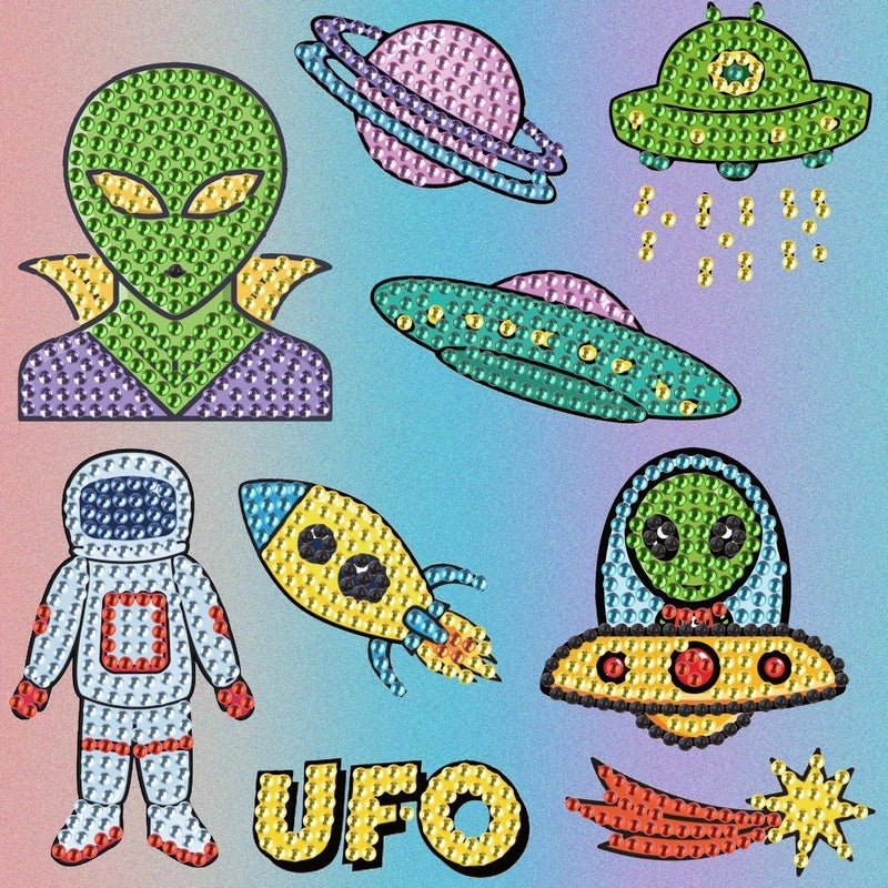 Handmade Resin Cartoon Children's Paper Stickers and 5D Fridge Magnets | Kids Crafts & Home Decor