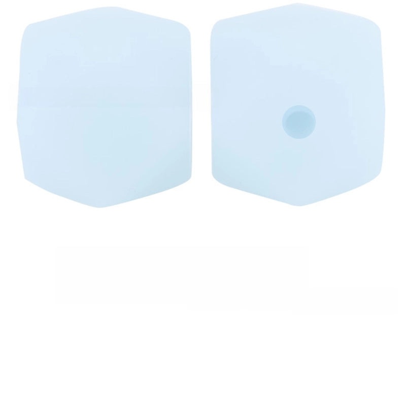17mm Silicone Octagonal Beads for Pacifier Chains DIY Accessories | Baby & Mom Essentials