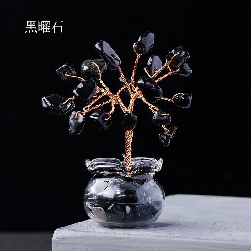 Minimalist Tree Crystal Ornament Decorative Artificial Home Accessories|Home Decor