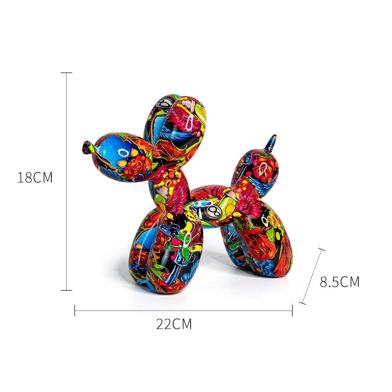 Cartoon Dog Resin Figurines Decorative Artificial Ornaments|Home Decor