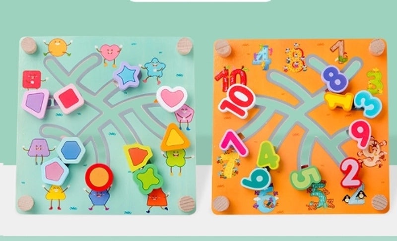 Wooden Baby Car Building Toys for 0-2 Years | Baby Toys & Early Learning