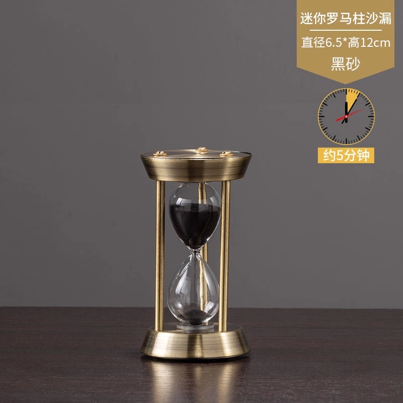 Modern Nordic Metal Clock Decorative Ornament|Home Decor