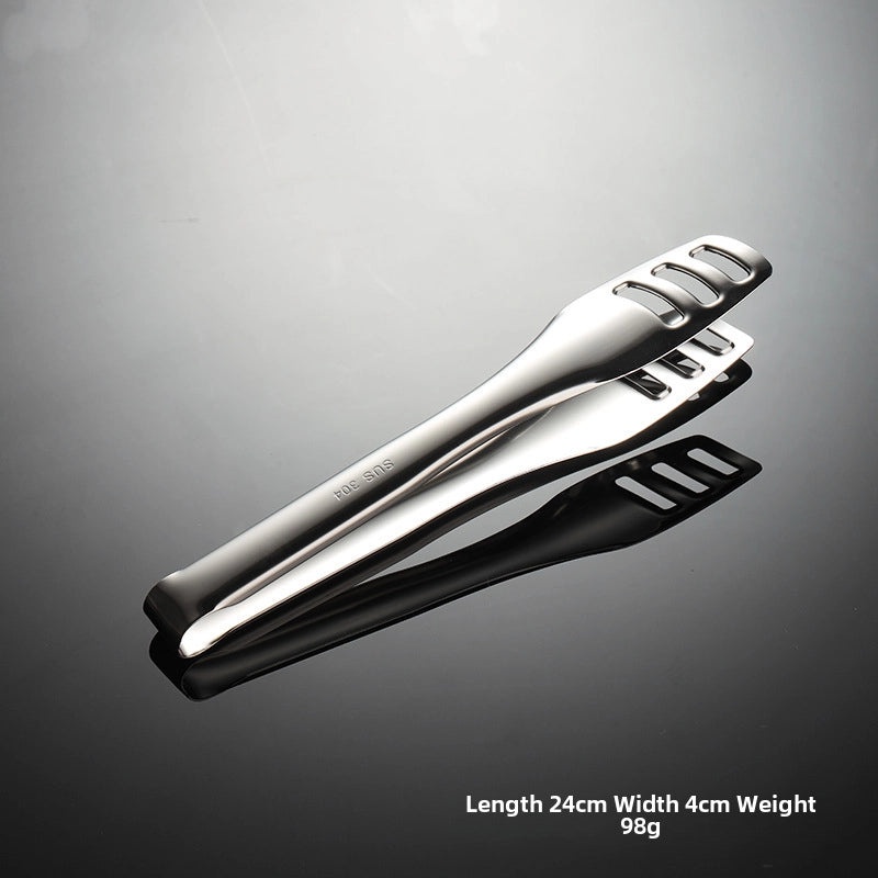 316 Stainless Steel Square-Head Food Clip for Steak, Bread, BBQ, Camping | Kitchen Utensils & Barbecue Accessories