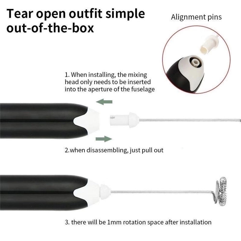 Simple Plastic Egg Beater for Everyday Use|Kitchen Tools & Gadgets